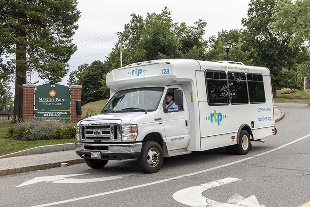 RTP van 128 at Martins Point Health Care Falmouth, Maine